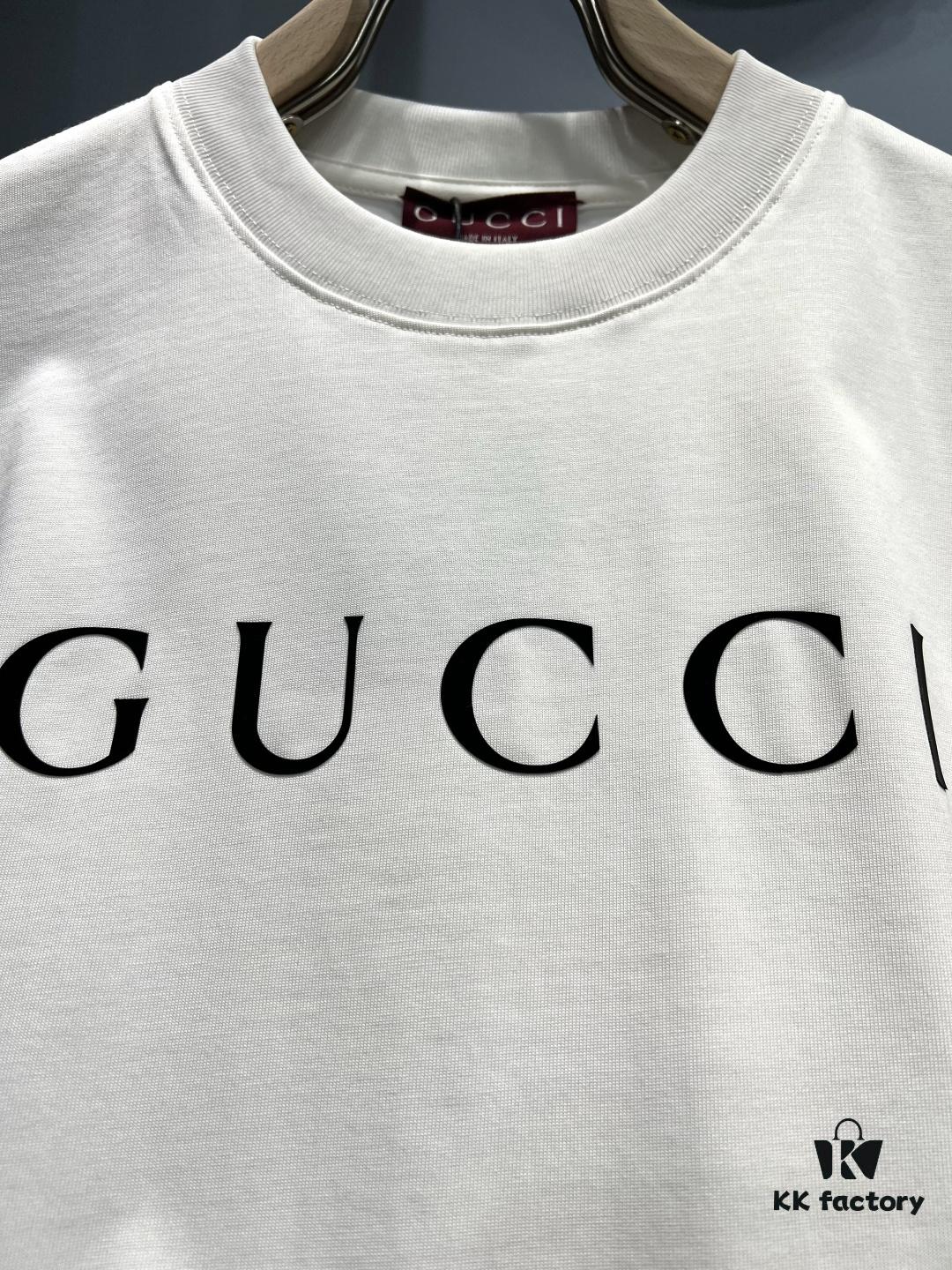 69311efc908475d562cd92ba Gucci*Gucci Printed Logo Short Sleeve T-Shirt