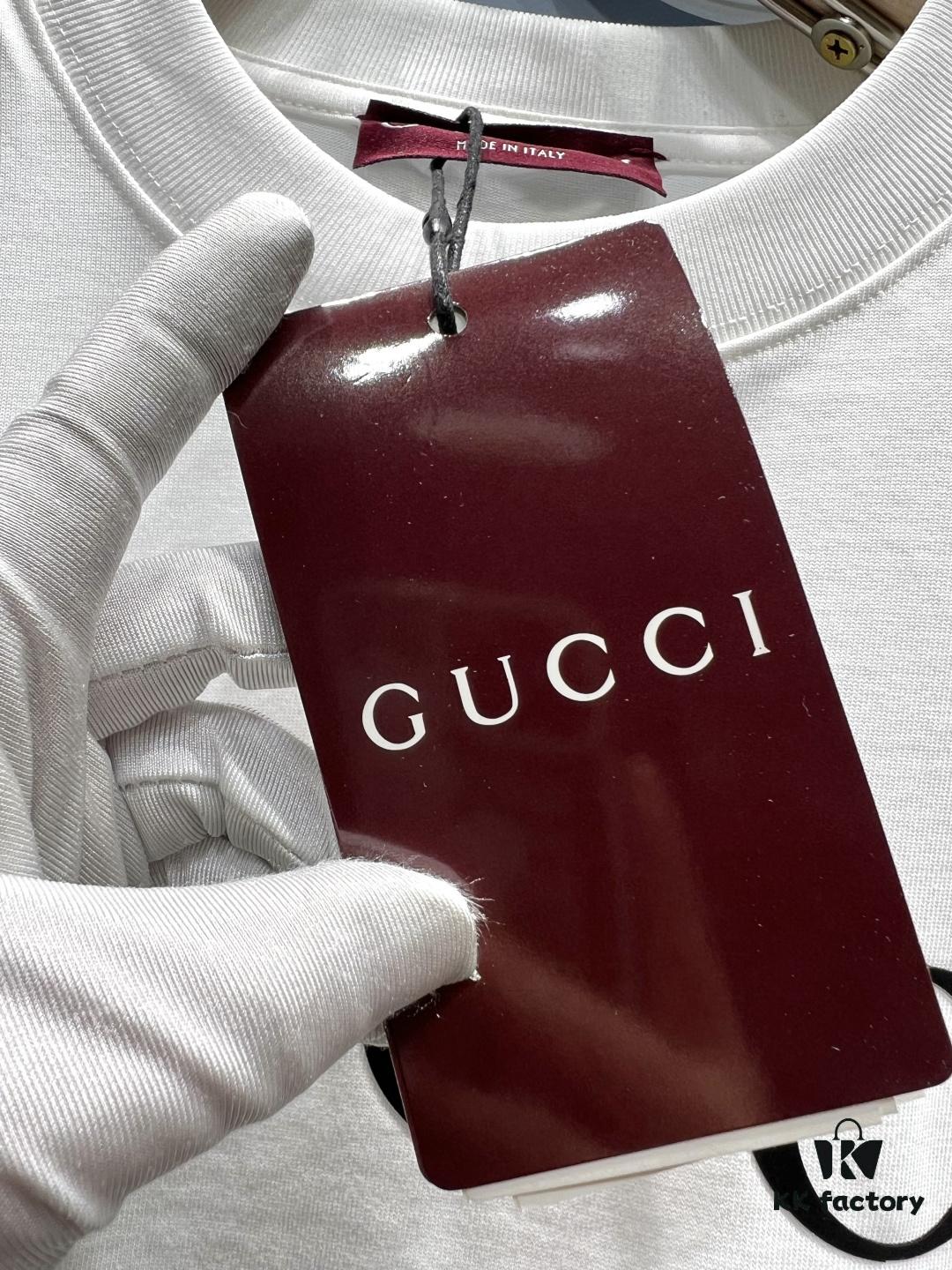 69311f07908475d562cd92bd Gucci*Gucci Printed Logo Short Sleeve T-Shirt