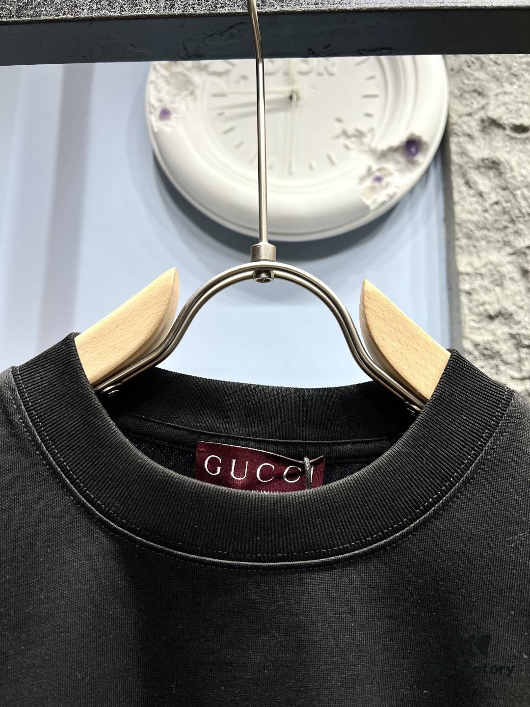 69311f3e908475d562cd92ca Gucci*Gucci Printed Logo Short Sleeve T-Shirt
