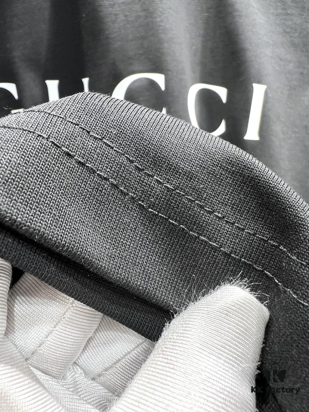 69311f54908475d562cd92cd Gucci*Gucci Printed Logo Short Sleeve T-Shirt
