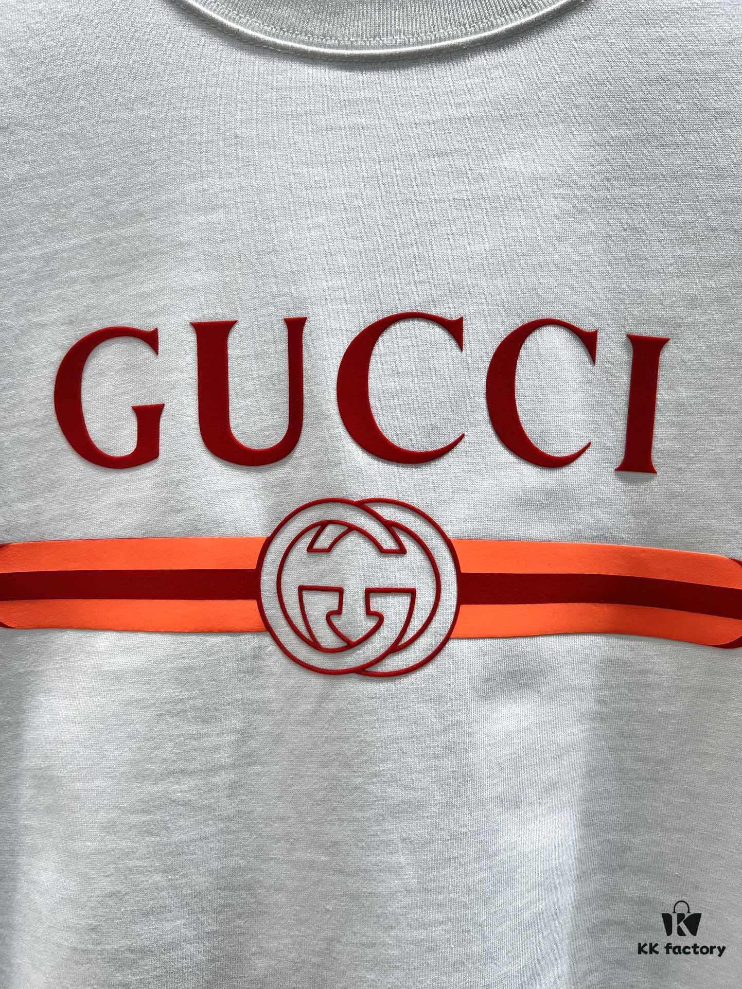 Gucci Letter Webbing Short Sleeve T-Shirt
