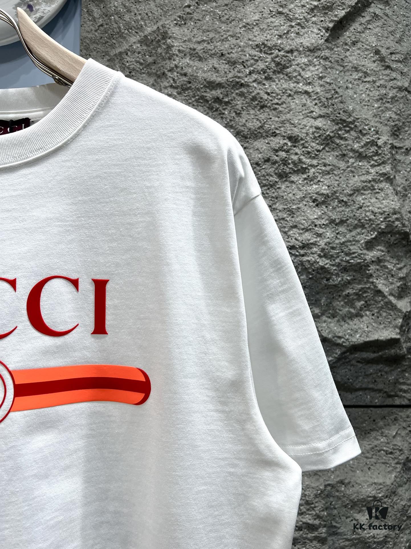 Gucci Letter Webbing Short Sleeve T-Shirt