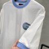 69311fb7908475d562cd92e9 GUCCI 25SS New Arrival Round Neck T-Shirt! Custom GG 3D Embroidery Craftsmanship, Ribbed Blue Trims on Neck and Cuffs for a Youthful Look, Fashionable Color Matching, Stylish and Vibrant Overall Appearance. Made from 260g High-Quality Cotton for Exceptional Comfort and Soft, Premium Texture. Colors: Black, White. European Size: S, M, L, XL (Recommended Size M for Height 175cm / Weight 70kg)