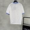 69311fbf908475d562cd92ec GUCCI 25SS New Arrival Round Neck T-Shirt! Custom GG 3D Embroidery Craftsmanship, Ribbed Blue Trims on Neck and Cuffs for a Youthful Look, Fashionable Color Matching, Stylish and Vibrant Overall Appearance. Made from 260g High-Quality Cotton for Exceptional Comfort and Soft, Premium Texture. Colors: Black, White. European Size: S, M, L, XL (Recommended Size M for Height 175cm / Weight 70kg)