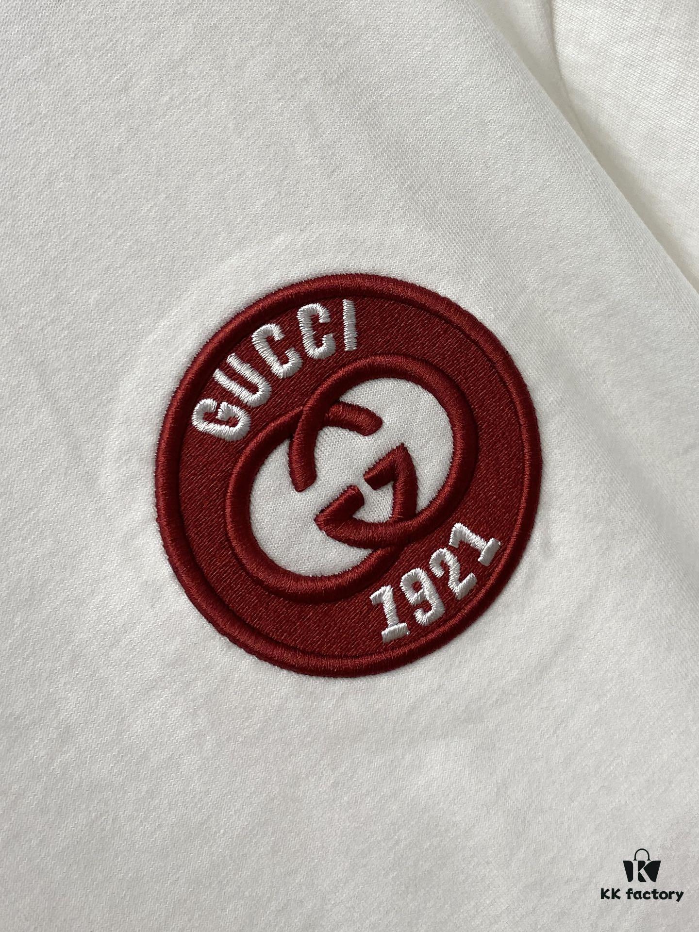 69311fcd908475d562cd92f1 Gucci 2025 Latest Short-Sleeve T-Shirt, Stylish and Handsome with Exquisite Embroidered Logo on Chest, Simple and Versatile Design