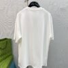 GUCC 25SS Spring/Summer T-Shirt! Black and White Printed Crew Neck Short Sleeve Tee!