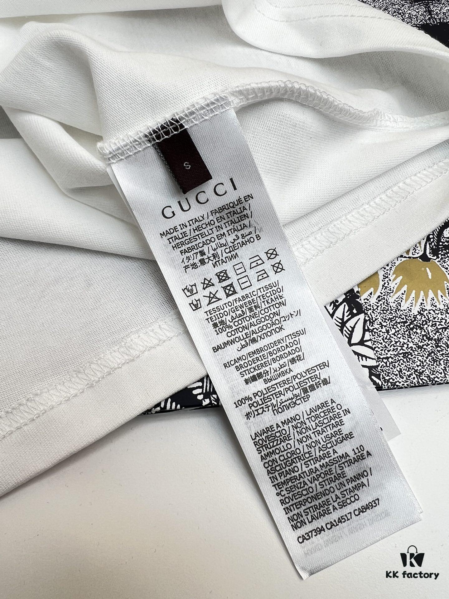 69312029908475d562cd9310 High-Quality GUCCI 25SS New Arrival Classic Color T-Shirt!! Featuring a vibrant and youthful design from the latest Teddy Bear collection, crafted with premium printing techniques for strong three-dimensional color transitions. Made from selected 280g pure cotton fabric—soft, comfortable, and perfect for spring and summer. Pairs effortlessly with jeans, chinos, or shorts, making it a versatile wardrobe staple.