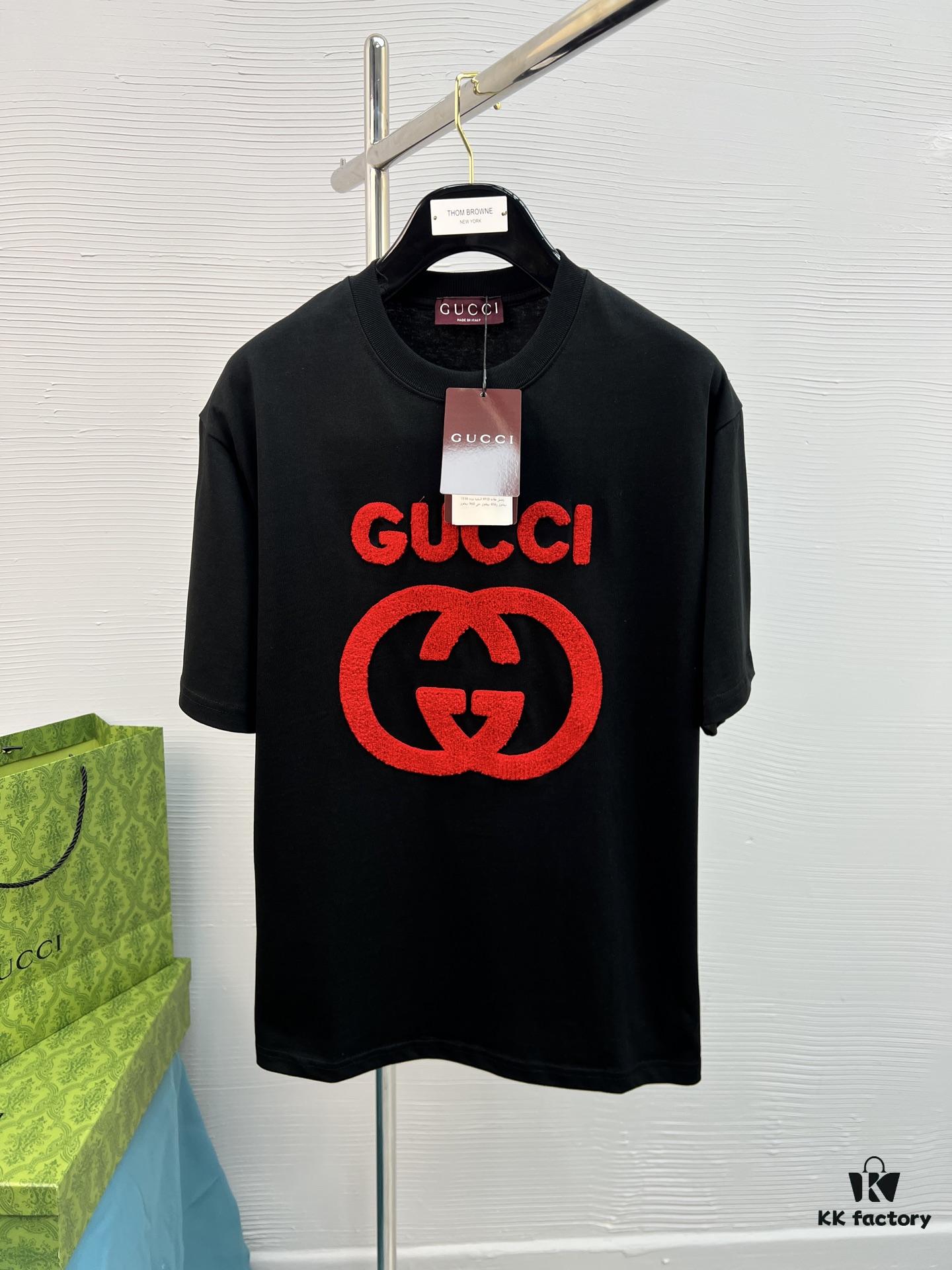 69312031908475d562cd9312 High-Quality GUCCI 25SS Classic Color T-Shirt New Arrival! Featuring a vibrant and youthful design with the latest seasonal Teddy Bear series, crafted with premium-grade printing techniques for strong three-dimensional color transitions. Made from selected 280g pure cotton fabric—soft, comfortable, and perfect for spring and summer. Pairs effortlessly with jeans, chinos, or shorts as a versatile wardrobe staple.