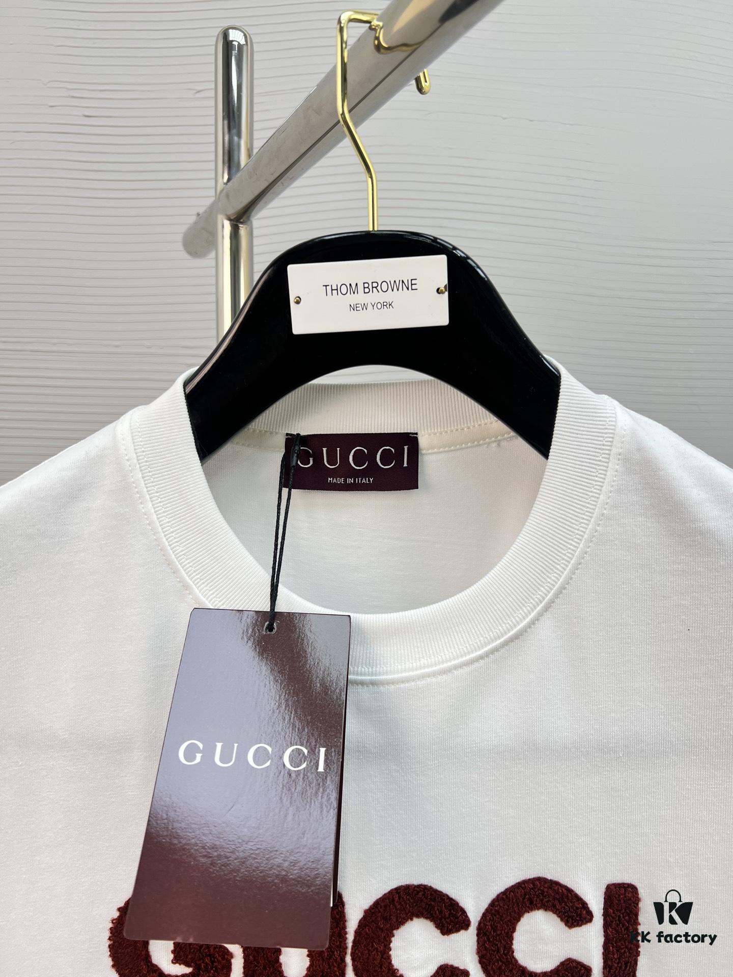 6931205f908475d562cd931f High-Quality GUCCI 25SS Classic Color T-Shirt New Arrival! Youthful and Vibrant Design! Featuring the Latest Teddy Bear Collection with Premium Printing Technology, Strong Three-Dimensional Color Gradient, Made from 280g Pure Cotton Fabric – Soft, Comfortable, Perfect Match with Jeans, Chinos, or Shorts for Spring and Summer