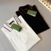 69312217908475d562cd93ae GUC*I GUJIA 2025 Spring/Summer New Short-Sleeve Polo Shirt, Breathable Premium Imported Piqué Cotton Fabric, Logo-Embellished Collar, Trendy and Youthful Unisex Design