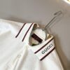 69312235908475d562cd93b9 GUC*I GUJIA 2025 Spring/Summer New Short-Sleeve Polo Shirt, Exclusive Release via Trading Company Channel, Synchronized with Official Website Launch! G Brand Spring/Summer Collection Couples' Style Now Available with Knitted Logo on Collar