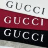 6931226b908475d562cd93cc GUCC Vintage 25S New Short Sleeve T-Shirt Unisex – Classic Logo Print Design with Collar Spray Paint Style, 260g Pure Cotton Fabric, Soft and Comfortable, Premium Look