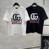 69312274908475d562cd93cf GUCCI Streetwear 25S New Round Neck T-Shirt, Unisex Design – Essential for Trendsetters! Featuring Custom Brand Graphic Heat Transfer on Chest, Classic Colorways with Stylish Appeal, Youthful and Vibrant Overall Look. Crafted from 260g High-Quality Cotton for Exceptional Comfort and Soft, Premium Touch. Complete with Triple Labels. Colors: Black, White. European Size: S–XL (Recommended Size M for Height 175cm / Weight 70kg)
