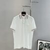 69312297908475d562cd93d9 GUCCI 2025 SS Piqué Cotton Short-Sleeve Polo Shirt with Embroidered Logo, Contrasting Jacquard Rib Collar and Custom Laser Mother-of-Pearl Buttons