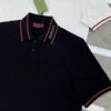 693122a8908475d562cd93db GUCCI 2025 SS Piqué Cotton Short-Sleeve Polo Shirt with Embroidered Logo, Contrasting Jacquard Rib Collar and Custom Laser Mother-of-Pearl Buttons