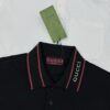 693122af908475d562cd93dc GUCCI 2025 SS Piqué Cotton Short-Sleeve Polo Shirt with Embroidered Logo, Contrasting Jacquard Rib Collar and Custom Laser Mother-of-Pearl Buttons