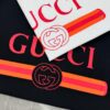 Gucci Unisex Ancora Red Logo Round Neck T-Shirt