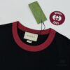 69312348908475d562cd93fc GUCC*25s New Arrival Streetwear T-Shirt, Unisex Design, This Season's Must-Have Style in Gucci's Trend Color – Burgundy Accents on Collar and Cuffs Matching Logo, 3D Embroidered Chest Logo with Unique Visual Impact, Premium 260g Pure Cotton Fabric for Soft, Comfortable, and Structured Fit, Full Branding Details Included. Colors: Black, White. European Size: S–XL (Recommended Size M for Height 175cm / Weight 72.5kg)