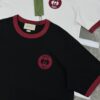 6931234a908475d562cd93fd GUCC*25s New Arrival Streetwear T-Shirt, Unisex Design, This Season's Must-Have Style in Gucci's Trend Color – Burgundy Accents on Collar and Cuffs Matching Logo, 3D Embroidered Chest Logo with Unique Visual Impact, Premium 260g Pure Cotton Fabric for Soft, Comfortable, and Structured Fit, Full Branding Details Included. Colors: Black, White. European Size: S–XL (Recommended Size M for Height 175cm / Weight 72.5kg)