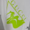 69312366908475d562cd9407 GUCCI 25SS Surfer New Pattern Letter Logo Print Round Neck T-Shirt, Spring/Summer 2025 Side Double G Design