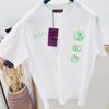 6931242c908475d562cd942f Gucci 2025FW Spring-Summer Oversized Cotton Knit T-Shirt with Gucci Logo Print and Surfer Graphic, Heavyweight Short-Sleeve Tee