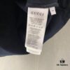 Gucc 225 Spring/Summer New Arrival Letter Print Short Sleeve T-Shirt with Dual Process of Printing and Embroidery