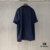 Gucc 225 Spring/Summer New Arrival Letter Print Short Sleeve T-Shirt with Dual Process of Printing and Embroidery