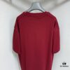 69312493908475d562cd944a GUCCI 25SS Gucci Printed Cotton Knit T-Shirt Short Sleeve Classic Letter with Spray-Painted Detail on Collar and Sleeves