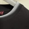 693124b1908475d562cd9454 GUCCI 25SS Gucci Printed Cotton Knit T-Shirt Short Sleeve with Classic Letter Logo, Spray-Painted Detail on Collar and Sleeves