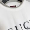 693124ca908475d562cd945b GUCCI 25SS Gucci Printed Cotton Knit T-Shirt Short Sleeve Classic Letter with Spray Paint Decoration on Collar and Sleeves