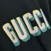 6931250d908475d562cd946d GUCC 25 3D Logo Print Short Sleeve T-Shirt in White Knitted Cotton