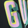 69312513908475d562cd946e GUCC 25 3D Logo Print Short Sleeve T-Shirt in White Knitted Cotton