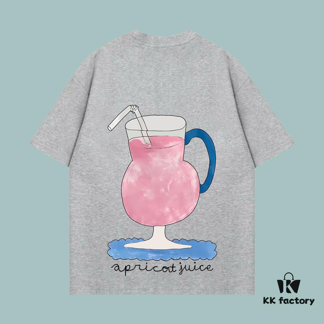 6931258c908475d562cd9494 GUCCI 2025 Fall Spring/Summer Collection Sunflower 🌻 Beverage 🍹 Short Sleeve T-Shirt Premium Quality Limited Edition