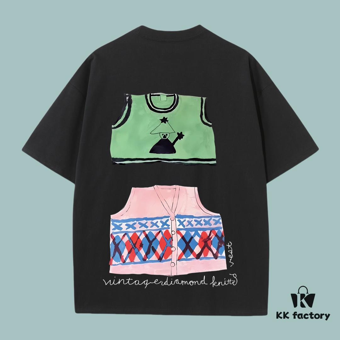 69312635908475d562cd94c2 GUCCI 2025 Fall Spring/Summer Collection Kitten Graphic Short-Sleeve T-Shirt Premium Quality, Custom-Woven 270G 32-Count Double-Yarn Pure Cotton Fabric, Relaxed Fit Unisex Design
