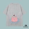 69312679908475d562cd94da High-End Quality GUCCI 2025 Fall Spring/Summer Collection Cherry Pudding Short-Sleeve T-Shirt, Distinct from Regular Prints, Made of Custom-Woven 270G 32-Count Double-Yarn Pure Cotton Fabric, Loose Fit Unisex Design