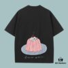 6931268d908475d562cd94e0 High-End Quality GUCCI 2025 Fall Spring/Summer Collection Cherry Pudding Short-Sleeve T-Shirt, Premium 270G 32-Count Double-Yarn Cotton Fabric, Distinct from Regular Prints, Loose Fit Unisex Design