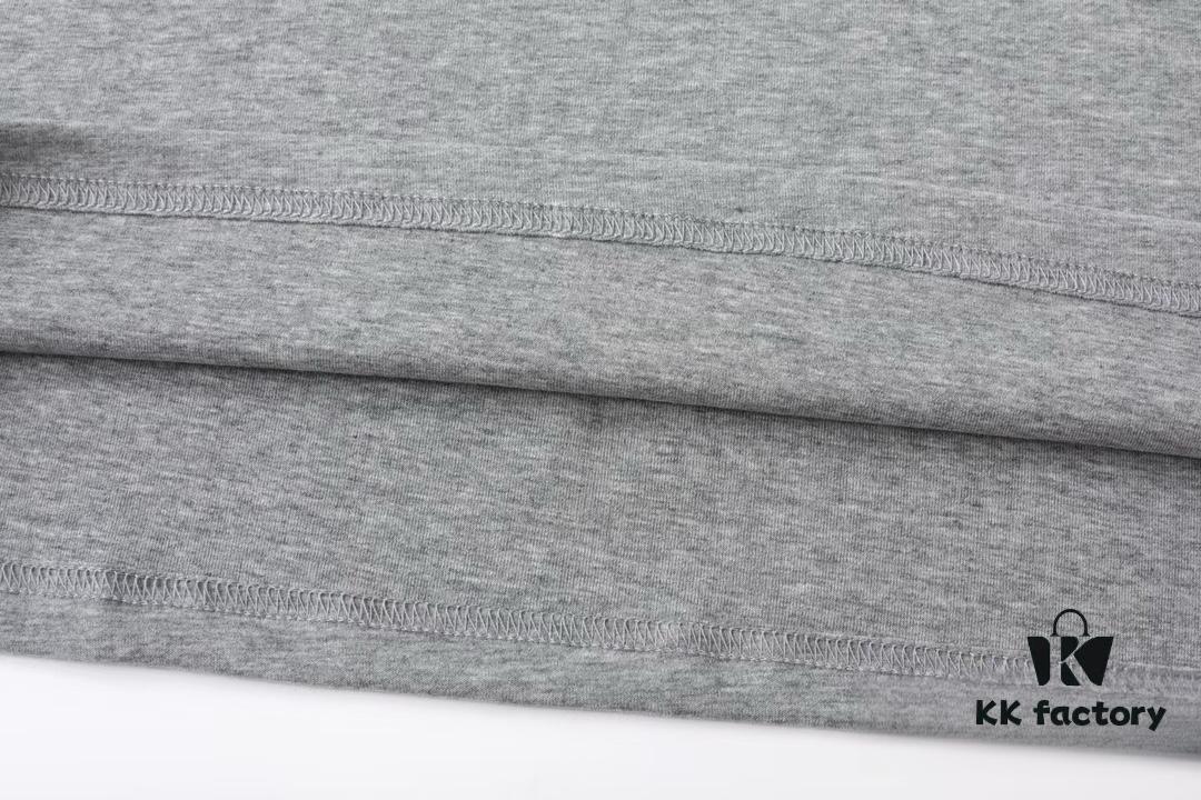 6931272e908475d562cd9512 GUCCI 2025 Fall Spring-Summer Collection Clover Short Sleeve T-Shirt Premium Quality 270G 32S Double-Yarn Pure Cotton Fabric Loose Fit Unisex