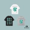 69312739908475d562cd9516 GUCCI 2025 Fall Spring/Summer Collection Clover Short-Sleeve T-Shirt Premium Quality