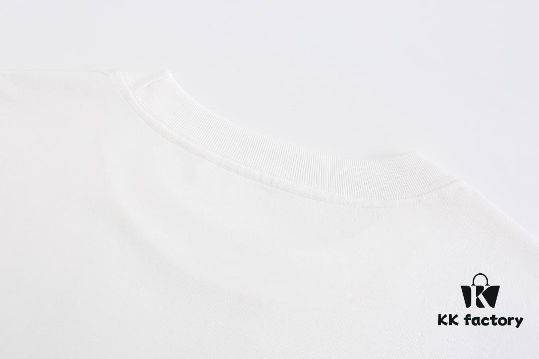 693128f4908475d562cd95a2 High-End Quality GUCCI 2025 Fall Spring/Summer Collection Logo Short-Sleeve T-Shirt, Premium 270G 32-Count Double-Yarn Cotton Fabric, Relaxed Unisex Fit
