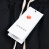Gucci Y101 Evergreen New Classic Webbing Wide-Leg Straight Trousers, Unisex Casual Pants with Logo Trim, Premium Heavyweight Custom Fabric