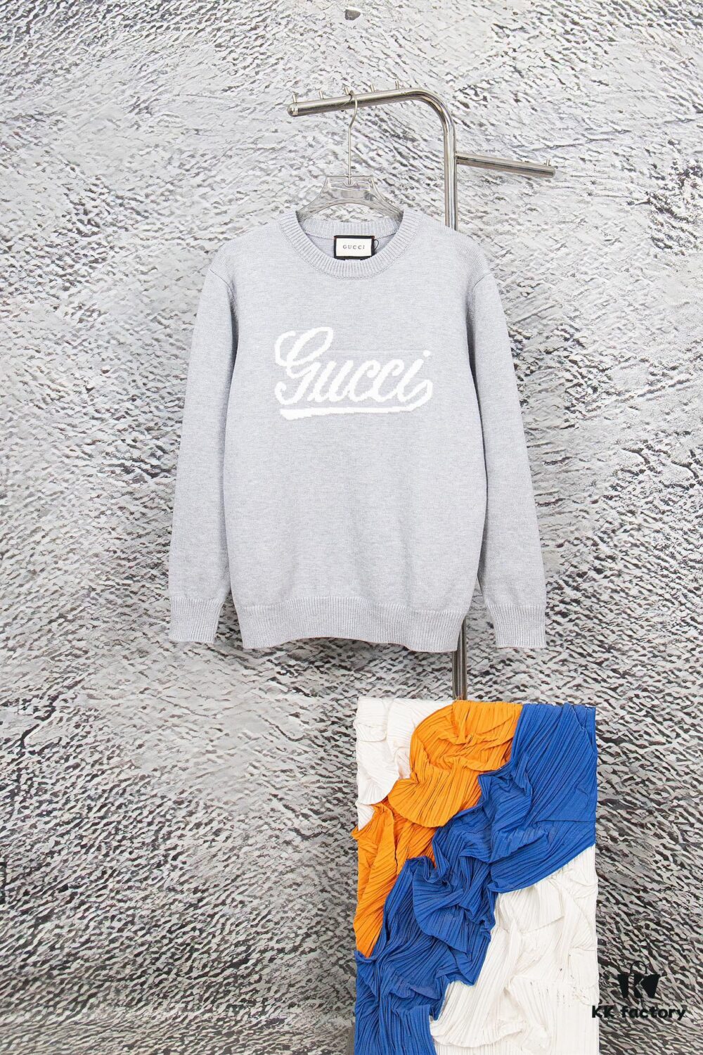 69312999908475d562cd95ba 24FW SS24 Autumn Bestseller GUCCI Round Neck Jacquard Wool Sweater, High-Density Wool Blend, Unisex Design, Premium Quality, Perfect Fit Replica with Full Original Details