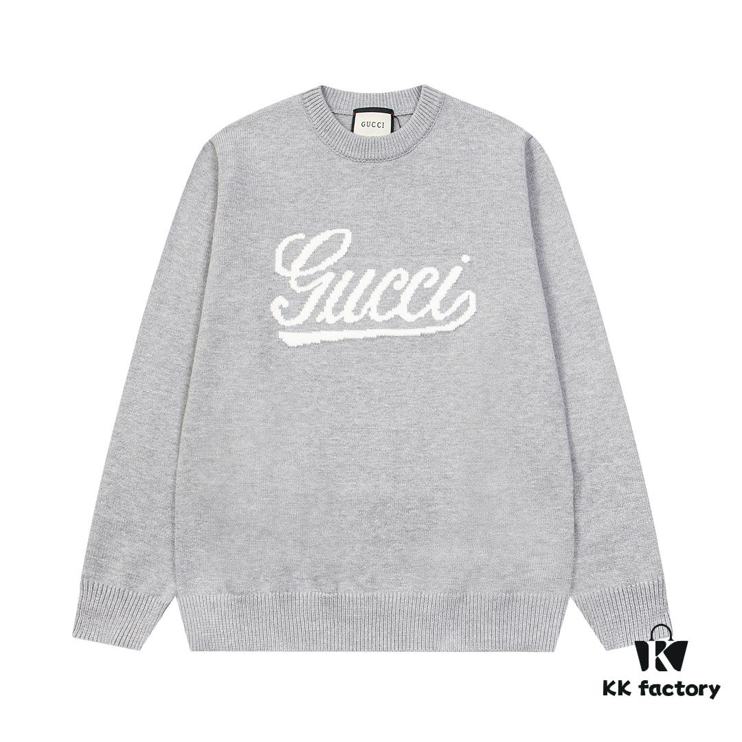 693129d4908475d562cd95c4 24FW SS24 Bestselling GUCCI Crew Neck Jacquard Knitwear - High-Density Wool Blend, Smooth and Soft Fabric, Unisex Design, Premium Quality, Perfect Fit