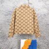 69312a35908475d562cd95d8 Gucci GUCCI 24FW Double G Jacquard Lapel Long-Sleeve Shirt Jacket