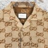69312a3d908475d562cd95db Gucci GUCCI 24FW Double G Jacquard Lapel Long-Sleeve Shirt Jacket
