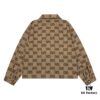 69312a62908475d562cd95e5 Gucci GUCCI 24FW Double G Jacquard Lapel Long-Sleeve Shirt Jacket