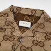 69312a65908475d562cd95e6 Gucci GUCCI 24FW Double G Jacquard Lapel Long-Sleeve Shirt Jacket