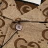 69312a6f908475d562cd95e9 Gucci GUCCI 24FW Double G Jacquard Lapel Long-Sleeve Shirt Jacket