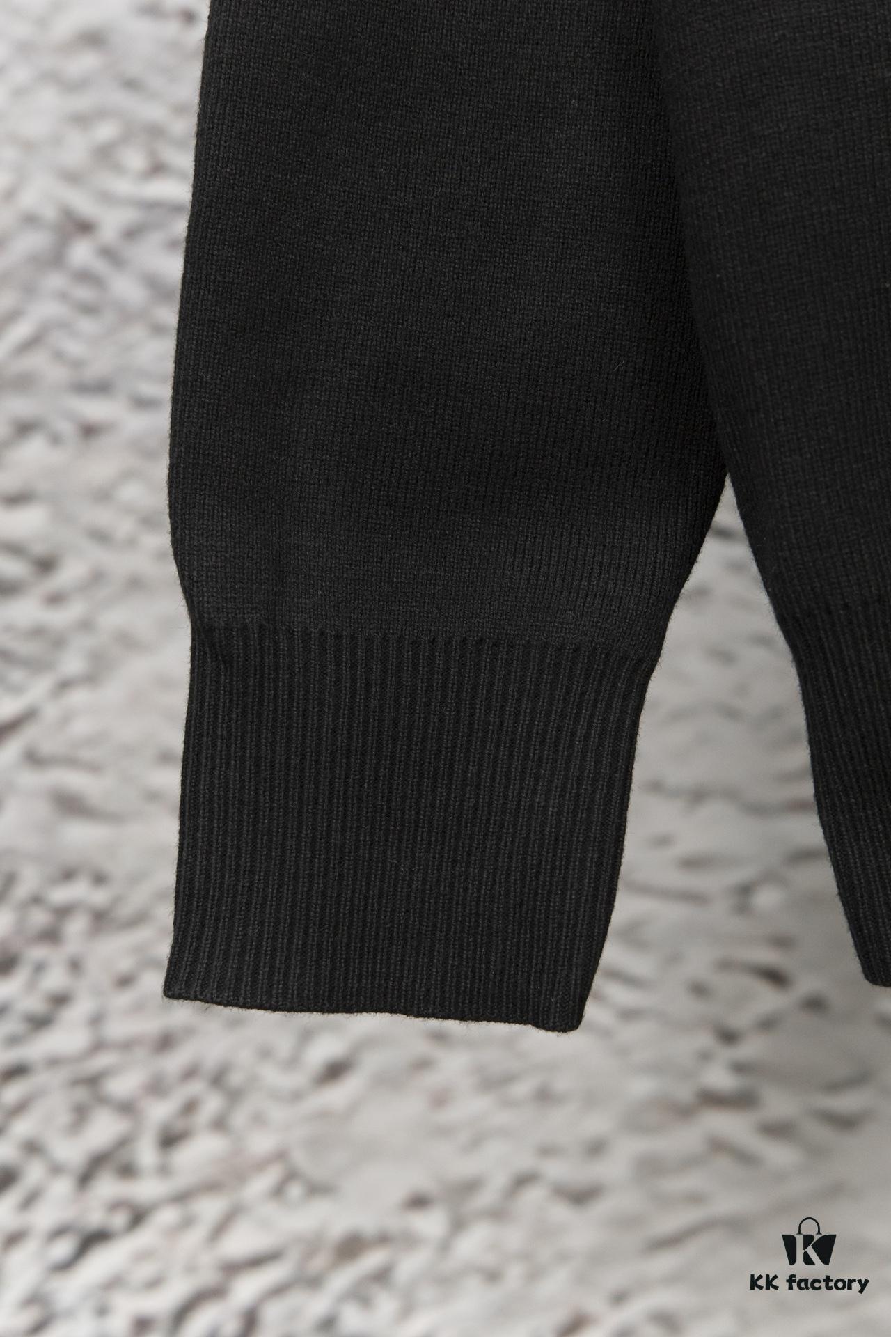 69312ab1908475d562cd95fc 24 Autumn Bestselling GUCCI Black Ribbed Knit Button-Up Cardigan, Unisex High-End Wool Blend, Premium Quality, Smooth and Soft Fabric, Perfect Fit, Fashionable and Stylish Design
