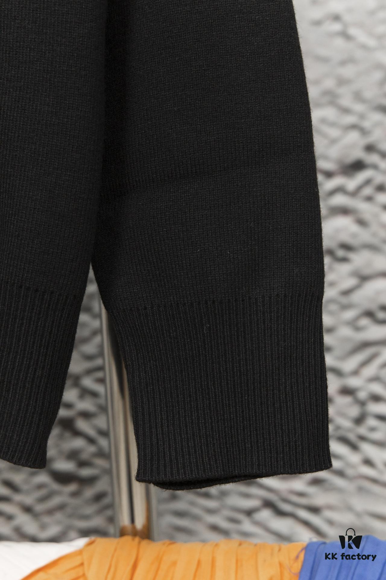 69312ab8908475d562cd95fe 24 Autumn Bestselling GUCCI Black Ribbed Knit Button-Up Cardigan, Unisex High-End Wool Blend, Premium Quality, Smooth and Soft Fabric, Perfect Fit, Fashionable and Stylish Design
