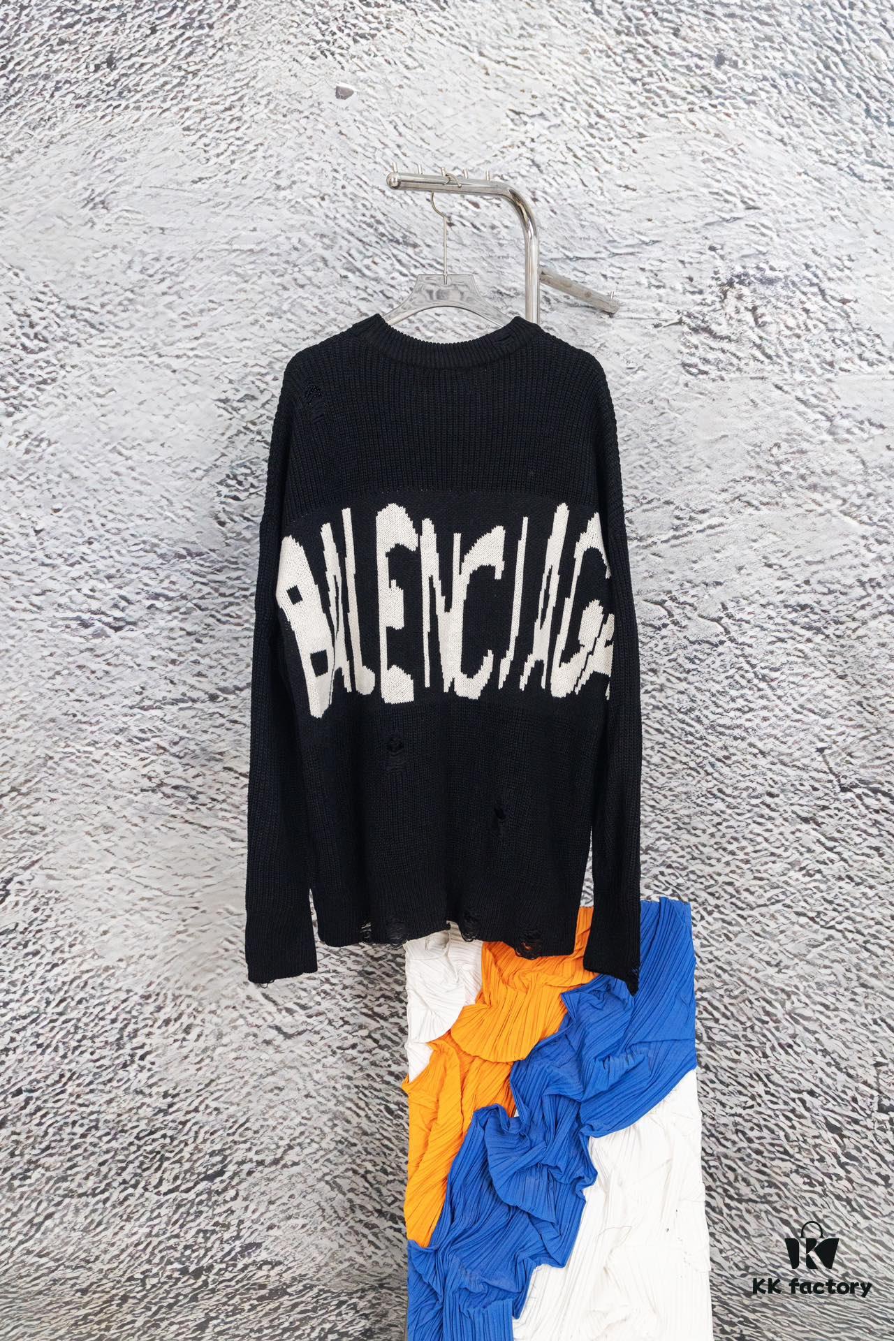 69312ad3908475d562cd9604 Gucci x Balenciaga Aria Collection Streetwear Style Knitwear with Graffiti Design - 2022 Winter Fashion Trend